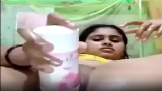 Sexy telangana bharya bottle tho masturbating