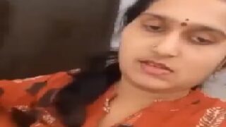 Telugu aunty hot selfie nude ha